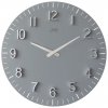 Dizajnové nástenné hodiny JVD HC404.3 sivá