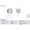 BOSCH Alternátor 0986049221