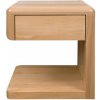 Bývaj s nami SK, KLAUDIA SN120 drevený nočný stolík, buk masív
