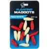 NASH Umelá Nástraha Červ Floating Maggot Red White 14 ks