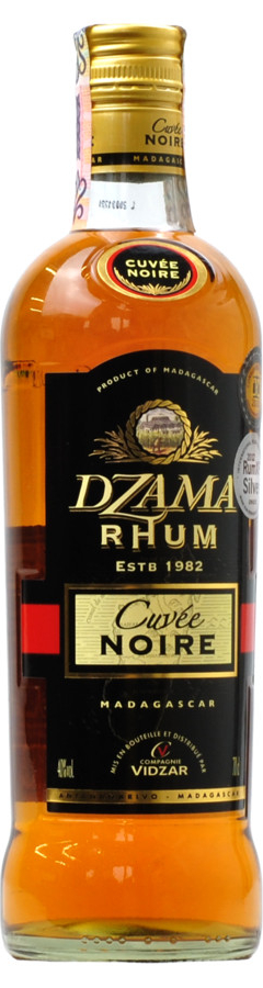 Dzama Cuvée Noir rum 40% 0,7 l (čistá fľaša)