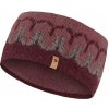 FJÄLLRÄVEN Övik Path Knit Headband, Dark Garnet-Mesa Purple