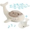 Cloud b®Tranquil Whale™- Nočné svetielko - Veľryba, biela