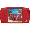 Old Spice Xmass set Captain v cestovnej taške s tuhým dezodorantom 50 ml dezodorantom v spreji 150 ml a sprchovým gélom 250 ml