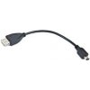 GEMBIRD Kabel USB AF/mini BM,OTG,15cm pro tab. a tel. A-OTG-AFBM-002