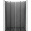 Mexen Velar L Duo posuvné sprchové dvere 140 cm, grafit, gun metal - 871-140-003-42-95