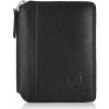 Brodrene Pánska kožená peňaženka | čierna G-05L/BLACK