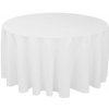 Okrúhlý obrus ⌀290cm farba Biela