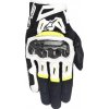 rukavice SMX-2 AIR CARBON , ALPINESTARS (černé/bílé/žluté fluo, vel. XL)