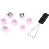 HyperX Rubber Keycaps ružové (US) 519U0AA