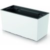 Kvetináč plast biely Prosperplast 40 cm x 18 x 19,5 cm
