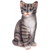 Dekorácia MagicHome Gecco, Mačka, polyresin, 20x14x28 cm