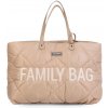 Childhome Cestovná taška Family Bag Puffered Beige