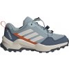 adidas detská outdoorová obuv Terrex AX4S SL K svetlomodrá modrá biela béžová