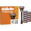 GILLETTE Fusion + hlavice 12 ks