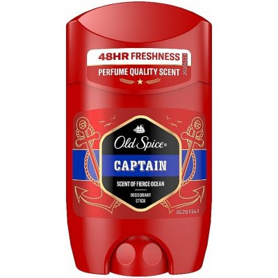 Old Spice Captain Tuhý Dezodorant Pre Mužov ml, 48 h Sviežosť a Bez hliníka
