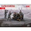 ICM 2cm FlaK 38 German AA Gun w/ Crew 1:35
