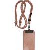 Black Rock Universal Lanyard, šnúrka na mobil, s karabínkou, 30-60 cm, hnedá - HAMA 221556