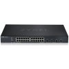 Zyxel XGS1935-28, 28 Port Smart Managed Switch, 24x Gigabit Copper and 4x 10G SFP+, hybrid mode, standalone or NebulaFlex Cloud XGS1935-28-EU0101F