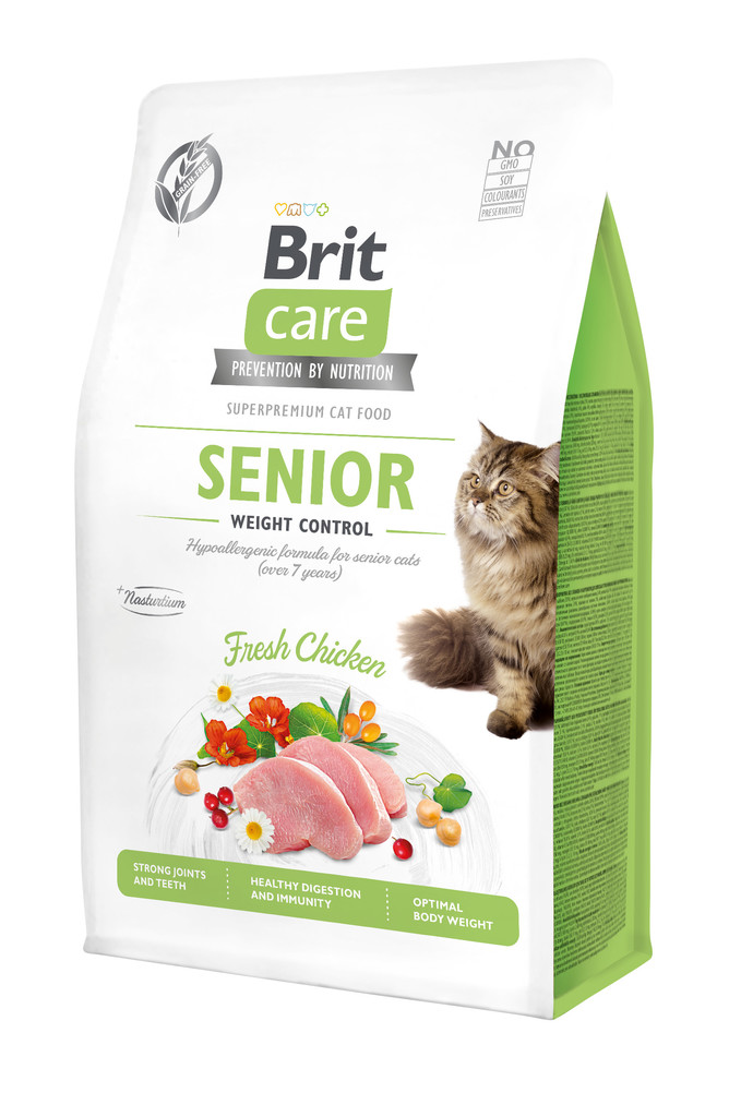 Brit Care Cat Grain-Free Senior Weight Control 0,4 kg