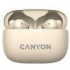 Canyon TWS-10, On Go, 10 ANC, True Wireless Bluetooth slúchadlá do uší, nabíjacia stanica v kazete, béžové (CNS-TWS10BG)