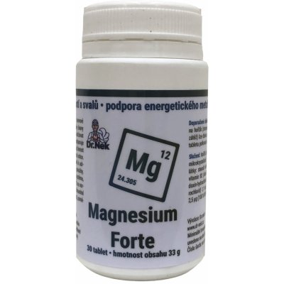 Dr.nek Pills Magnesium Forte Horčík, zmiernenie únavy 30 tabliet