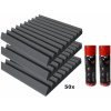 Mega Acoustic PA-PMP-7 50x50x7 Dark Gray SET Dark Grey