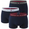 TOMMY HILFIGER - pánske boxerky 3PACK TH original eco cotton navy / rouge & blue waist-XXL (112-123 cm)