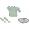 Jídelní sada pro nejmenší Sage Green (913639BB)