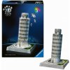 Ravensburger 3D Puzzle Iconics Šikmá veža v Pise (Nočná edícia) 231 ks