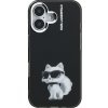 Karl Lagerfeld IML Aquarelle Choupette kryt pre iPhone 16 - čierny 57983125059 - možnosť vrátiť tovar ZADARMO do 30tich dní