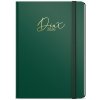 Baloušek Tisk - David - Luxi - denný diár 2026, zelený, A5, 14,3 × 20,5 cm
