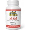 NATURAL FACTORS MSM 1000 mg 90 kapsúl