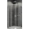SanSwiss TOPR 50 090 01 22 Sprchový kout čtvrtkruhový 90×90 cm, matný elox/durlux