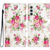 VSETKONAMOBIL 71942 ART Peňaženkový kryt pre Samsung Galaxy A55 5G ROSES