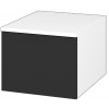 Dreja Nízka skrinka DOS SNZ1 40 - N01 Biela lesk / Bez úchytky T31 / N03 Graphite