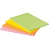 Post-it samolepiace poznámka 7100043258 203 mm x 152 mm neónovo zelená, neónovo oranžová, ultra ružová, ultra žltá 180 listov; 7100043258
