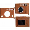 LoveInstant Silikonový kryt Fuji Fujifilm Instax Mini Evo / hnědý