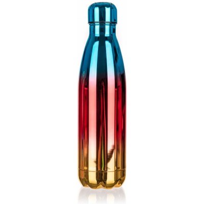 BANQUET Termo fľaša FLAMENCO 500 ml, dúhová modrá