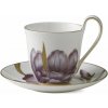 Royal Copenhagen Porcelánová šálka s podšálkou Flora Iris 270 ml