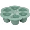 Multidávkovač na jedlo Silicone Multiportions Beaba Sage Green 6x150 ml zelený od 4 mes