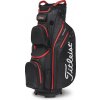 Titleist Cart 14 Stadry Cart Bag Black/Black/Red