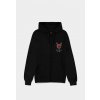 Stranger Things - Hellfire Club Member - Men's Zipper Hoodie Velikost: M, Barva: Black