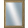 DANTIK - Zrkadlo v rámu, rozmer s rámom 60x80 cm z lišty HRAD strieborná patina (2823)