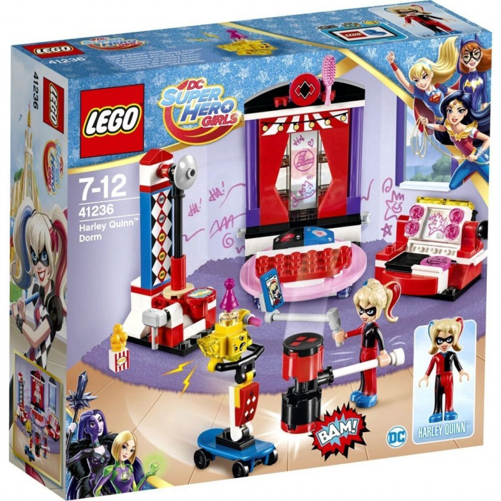 LEGO® DC Super Hero Girls 41236 Študentský internát Harley Quinn od 65,2 €  - Heureka.sk