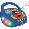 Lexibook Labková patrola Bluetooth CD prehrávač so svetlami