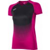 Joma Dámske tričko ELITE VI PINK-BLACK WOMEN Veľkosť: 2XS