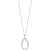 TI SENTO strieborný náhrdelník so slzovým príveskom 6850ZY