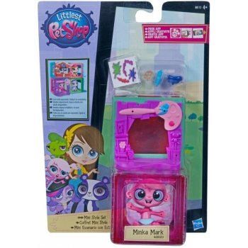 Hasbro Littlest Pet Shop zvieratko s mini domčekom