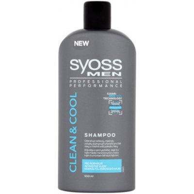 Syoss Men Clean & Cool šampón 440 ml